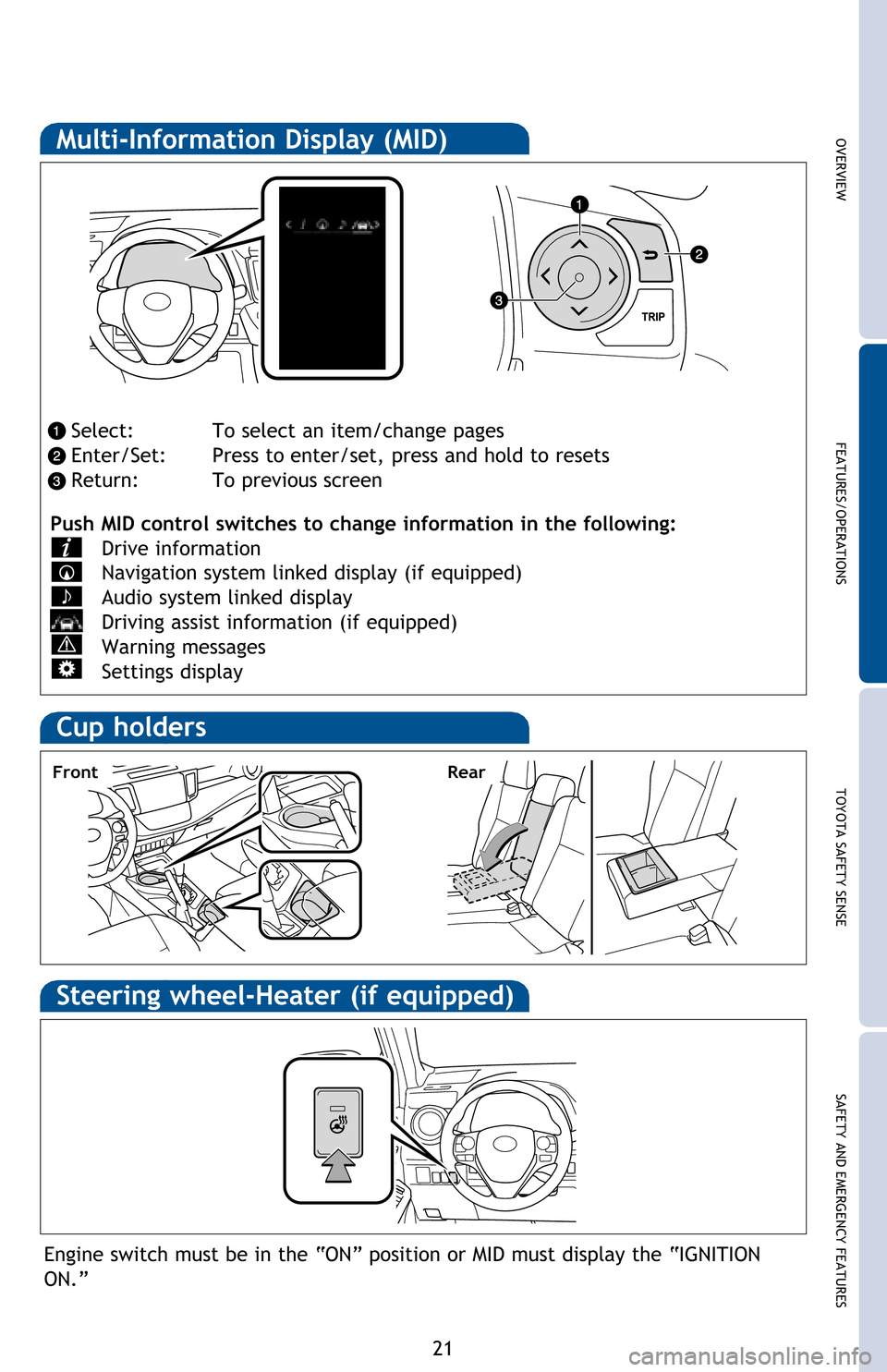 TOYOTA RAV4 HYBRID 2016 XA40 / 4.G Quick Reference Guide ��
�6�$�)�(�7�<��$�1���(�0�(�5�*�(�1�&�<��)�(�$�7�8�5�(�6 �7�2�<�2�7�$��6�$�)�(�7�<��6�(�1�6�( �)�(�$�7�8�5�(�6��2�3�(�5�$�7�,�2�1�6 �2�9�(�5�9�,�(�:
�6�W�H�H�U�L�Q�J��Z�K�H�H�O��+�H�D�W�H�