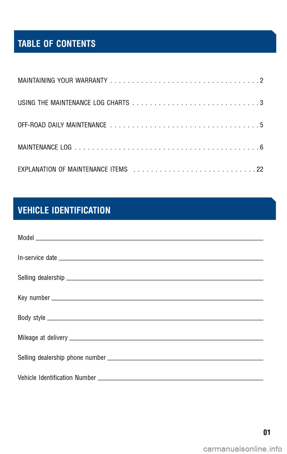 TOYOTA SEQUOIA 2009 2.G Scheduled Maintenance Guide 