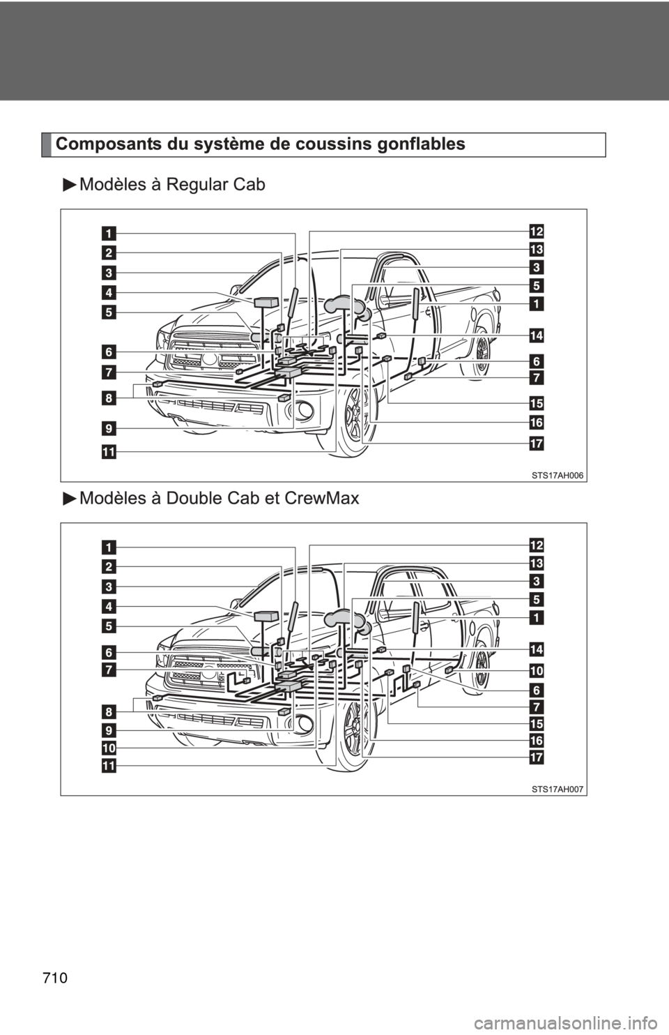 TOYOTA TUNDRA 2013 2.G Owners Manual 710 