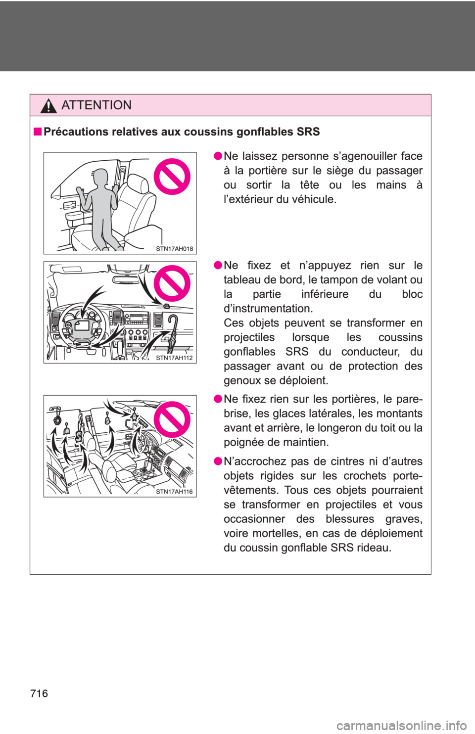 TOYOTA TUNDRA 2013 2.G Owners Manual 716 