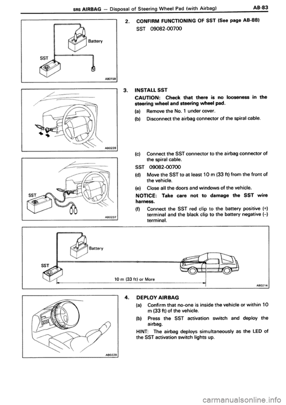 TOYOTA SUPRA 1990 3.G Workshop Manual TOYOTA SUPRA 1990 3.G Workshop Manual