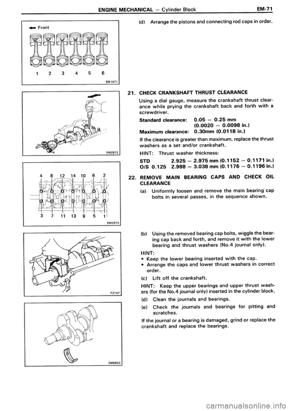 TOYOTA SUPRA 1990 3.G Workshop Manual TOYOTA SUPRA 1990 3.G Workshop Manual