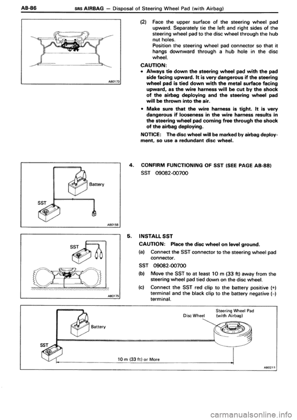 TOYOTA SUPRA 1990 3.G Workshop Manual TOYOTA SUPRA 1990 3.G Workshop Manual