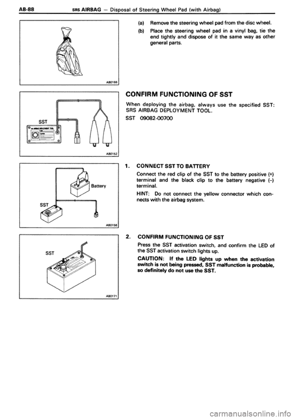 TOYOTA SUPRA 1990 3.G Workshop Manual TOYOTA SUPRA 1990 3.G Workshop Manual