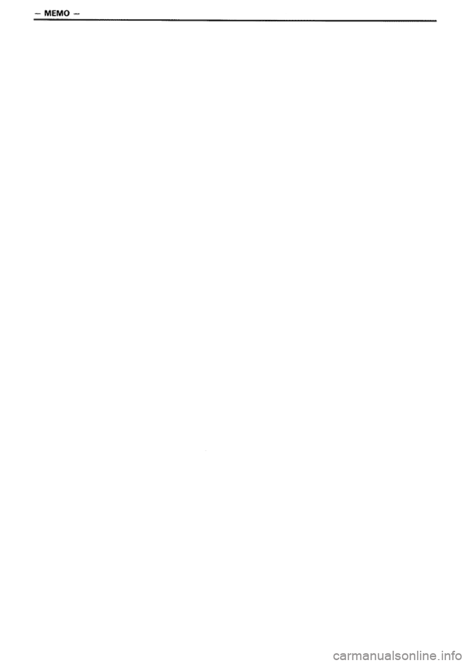 TOYOTA SUPRA 1990 3.G Workshop Manual TOYOTA SUPRA 1990 3.G Workshop Manual