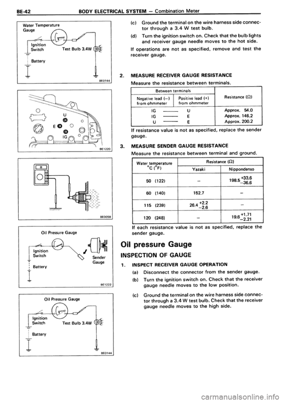 TOYOTA SUPRA 1990 3.G Workshop Manual TOYOTA SUPRA 1990 3.G Workshop Manual