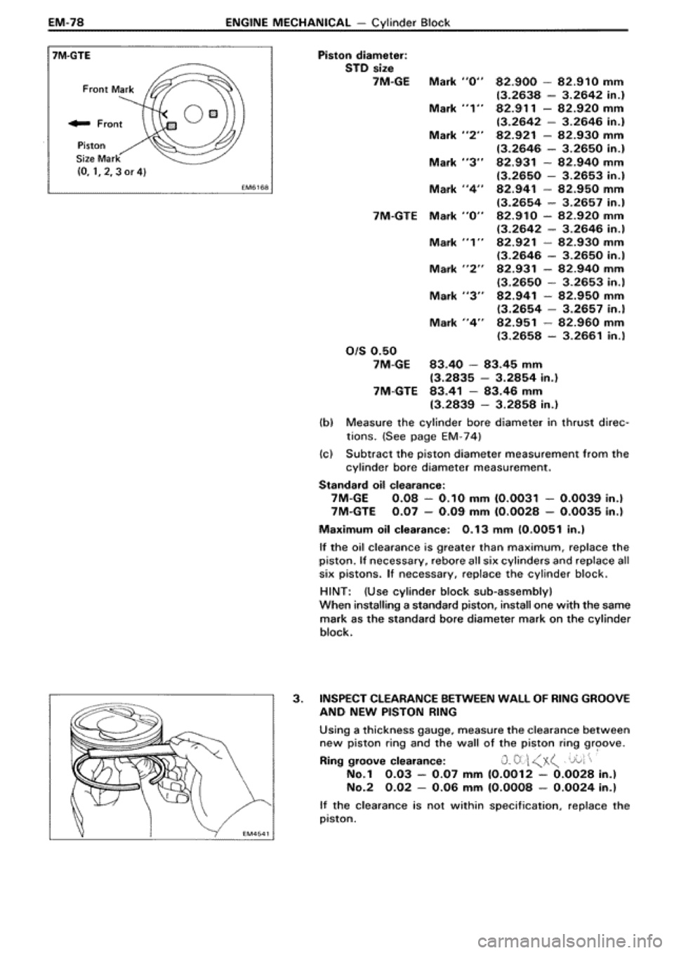 TOYOTA SUPRA 1990 3.G Workshop Manual TOYOTA SUPRA 1990 3.G Workshop Manual