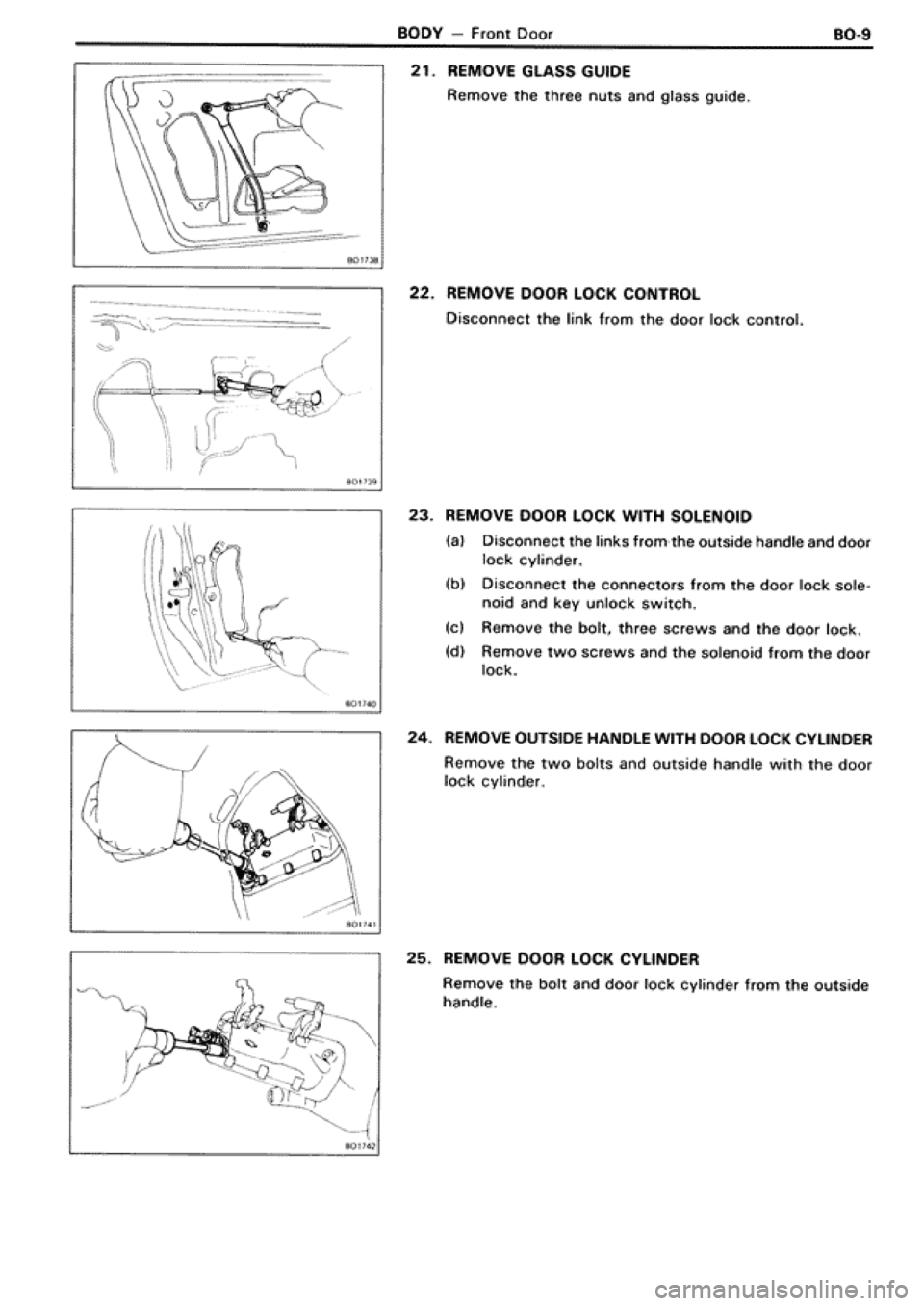 TOYOTA SUPRA 1990 3.G Workshop Manual TOYOTA SUPRA 1990 3.G Workshop Manual