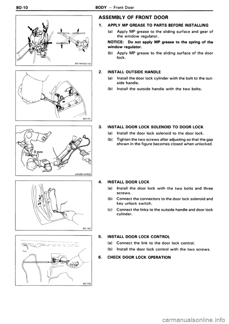 TOYOTA SUPRA 1990 3.G Workshop Manual TOYOTA SUPRA 1990 3.G Workshop Manual