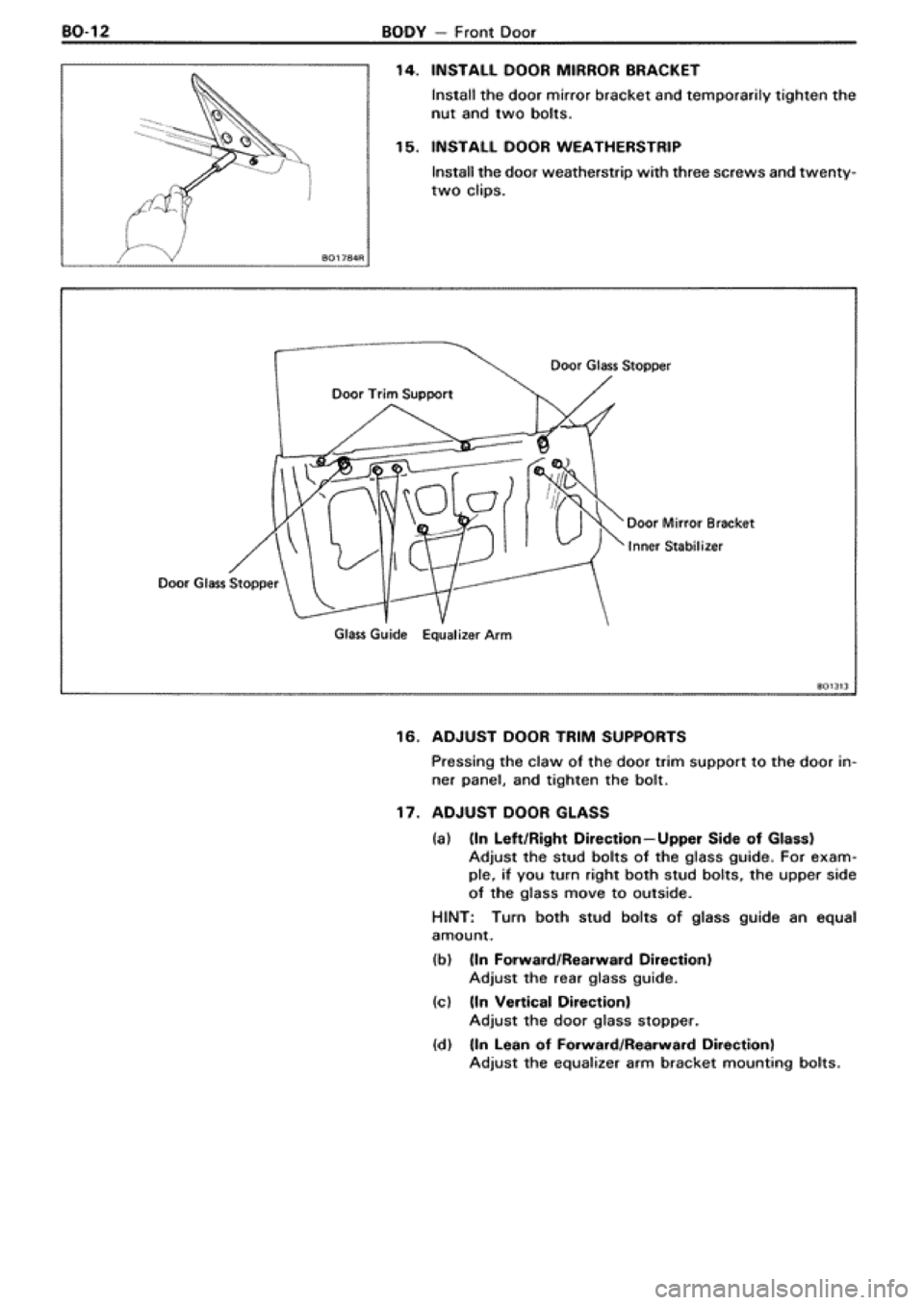 TOYOTA SUPRA 1990 3.G Workshop Manual TOYOTA SUPRA 1990 3.G Workshop Manual