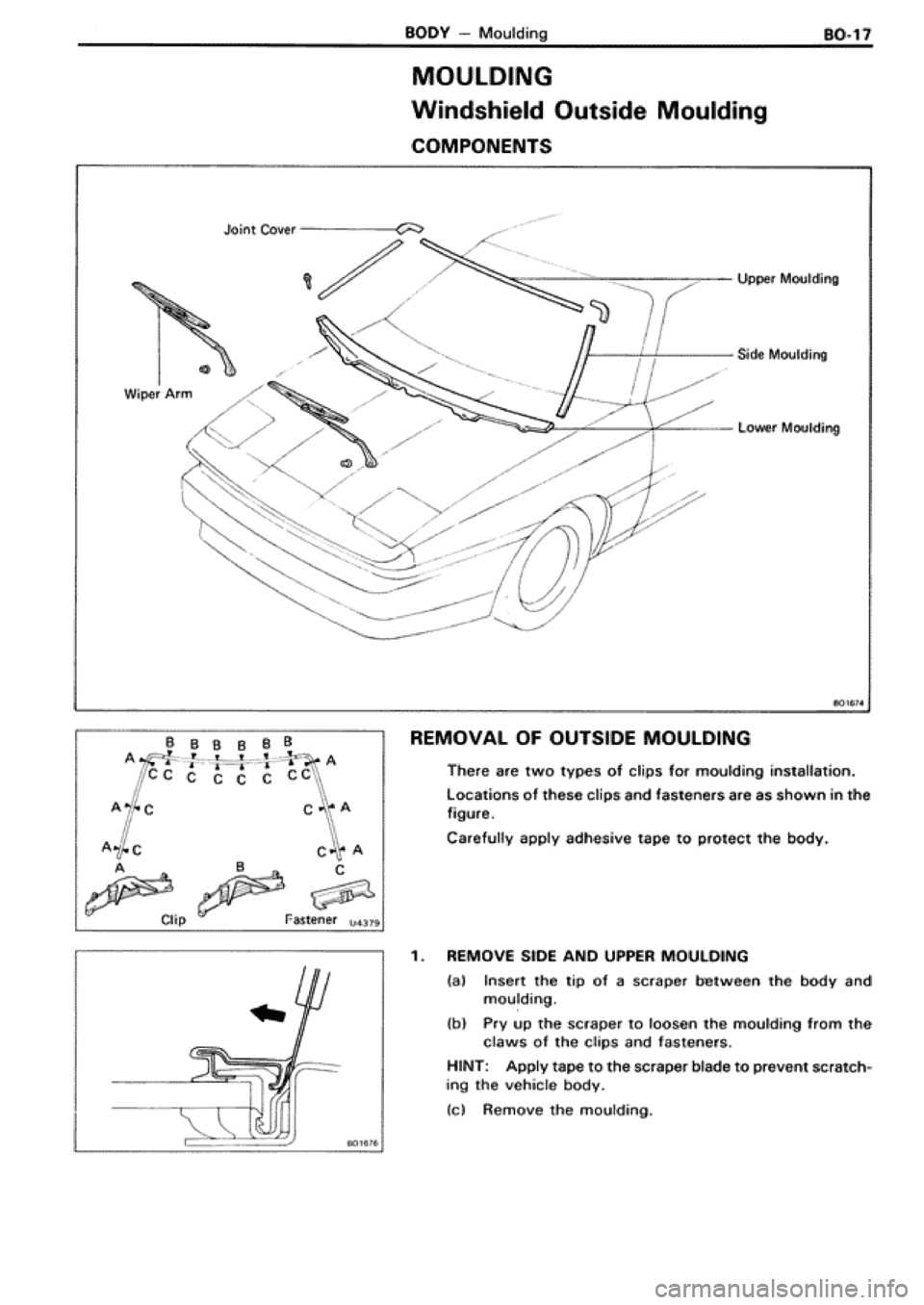 TOYOTA SUPRA 1990 3.G Workshop Manual TOYOTA SUPRA 1990 3.G Workshop Manual