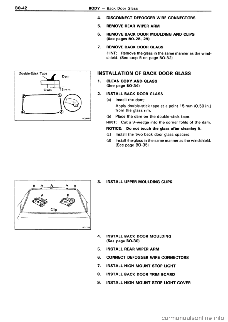 TOYOTA SUPRA 1990 3.G Workshop Manual TOYOTA SUPRA 1990 3.G Workshop Manual