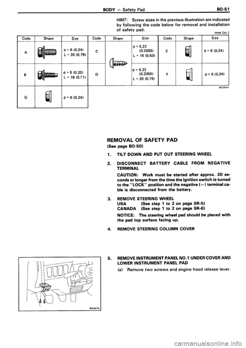 TOYOTA SUPRA 1990 3.G Workshop Manual TOYOTA SUPRA 1990 3.G Workshop Manual