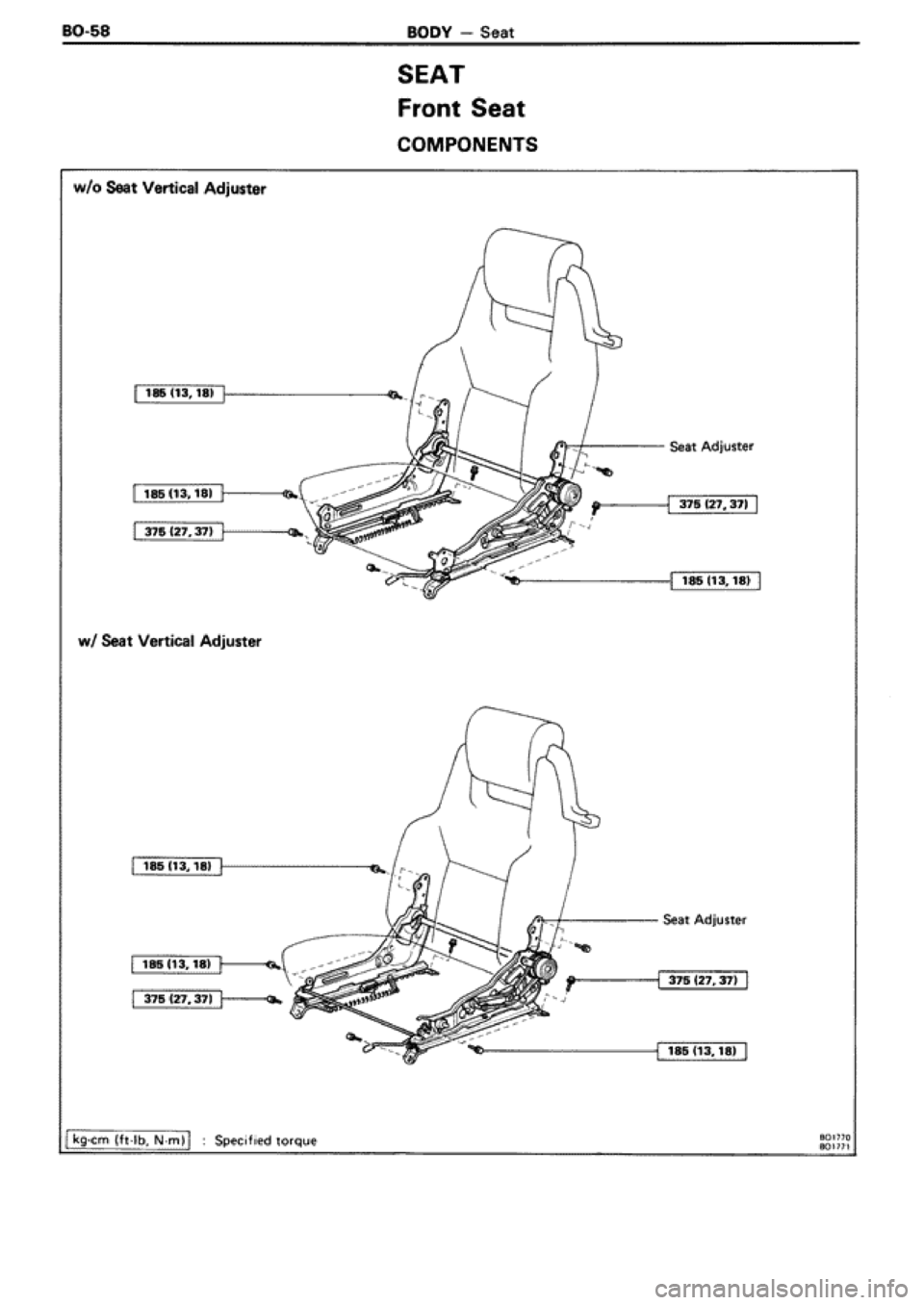 TOYOTA SUPRA 1990 3.G Workshop Manual TOYOTA SUPRA 1990 3.G Workshop Manual