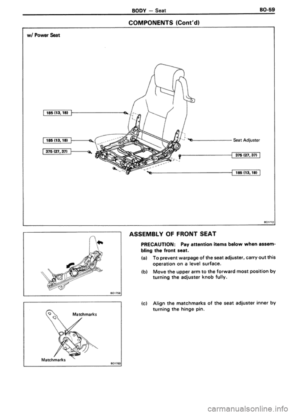 TOYOTA SUPRA 1990 3.G Workshop Manual TOYOTA SUPRA 1990 3.G Workshop Manual