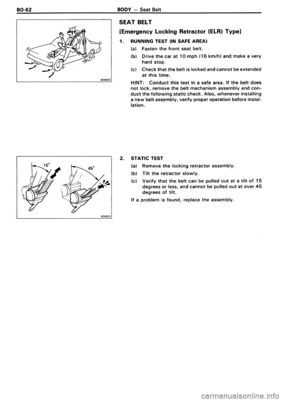 TOYOTA SUPRA 1990 3.G Workshop Manual TOYOTA SUPRA 1990 3.G Workshop Manual