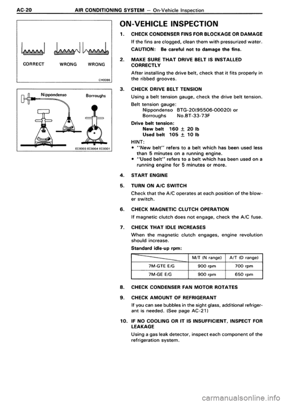 TOYOTA SUPRA 1990 3.G Workshop Manual TOYOTA SUPRA 1990 3.G Workshop Manual