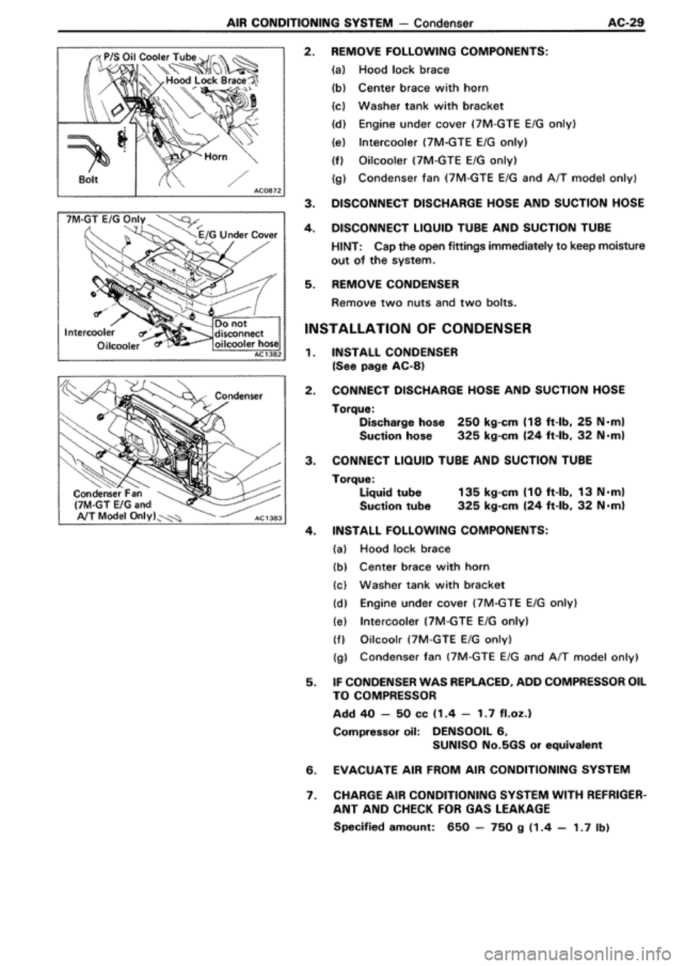 TOYOTA SUPRA 1990 3.G Workshop Manual TOYOTA SUPRA 1990 3.G Workshop Manual