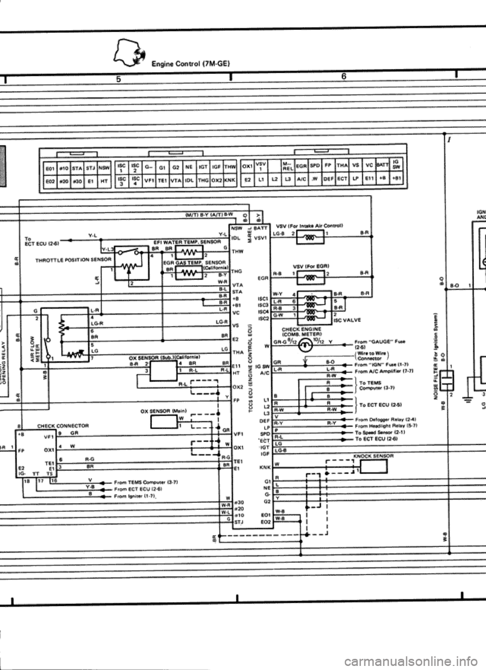 TOYOTA SUPRA 1990 3.G Workshop Manual 