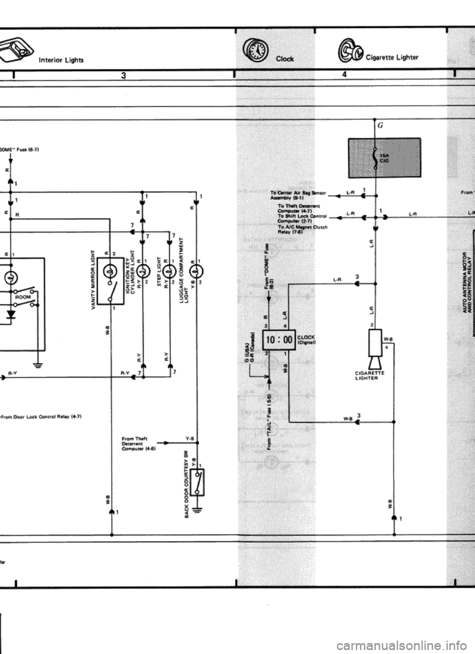 TOYOTA SUPRA 1990 3.G Workshop Manual 