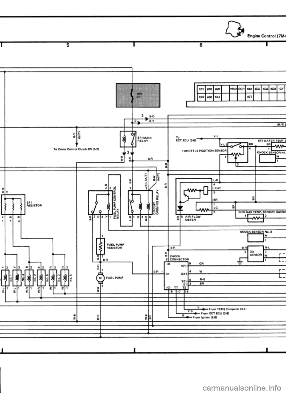 TOYOTA SUPRA 1990 3.G Workshop Manual 