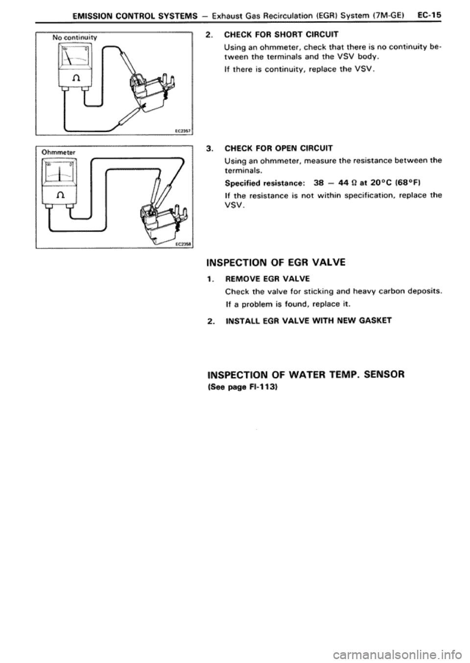 TOYOTA SUPRA 1990 3.G Workshop Manual TOYOTA SUPRA 1990 3.G Workshop Manual