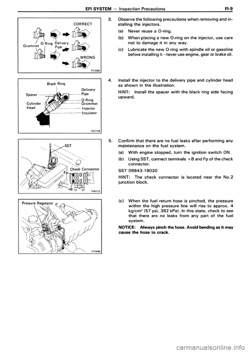 TOYOTA SUPRA 1990 3.G Workshop Manual TOYOTA SUPRA 1990 3.G Workshop Manual