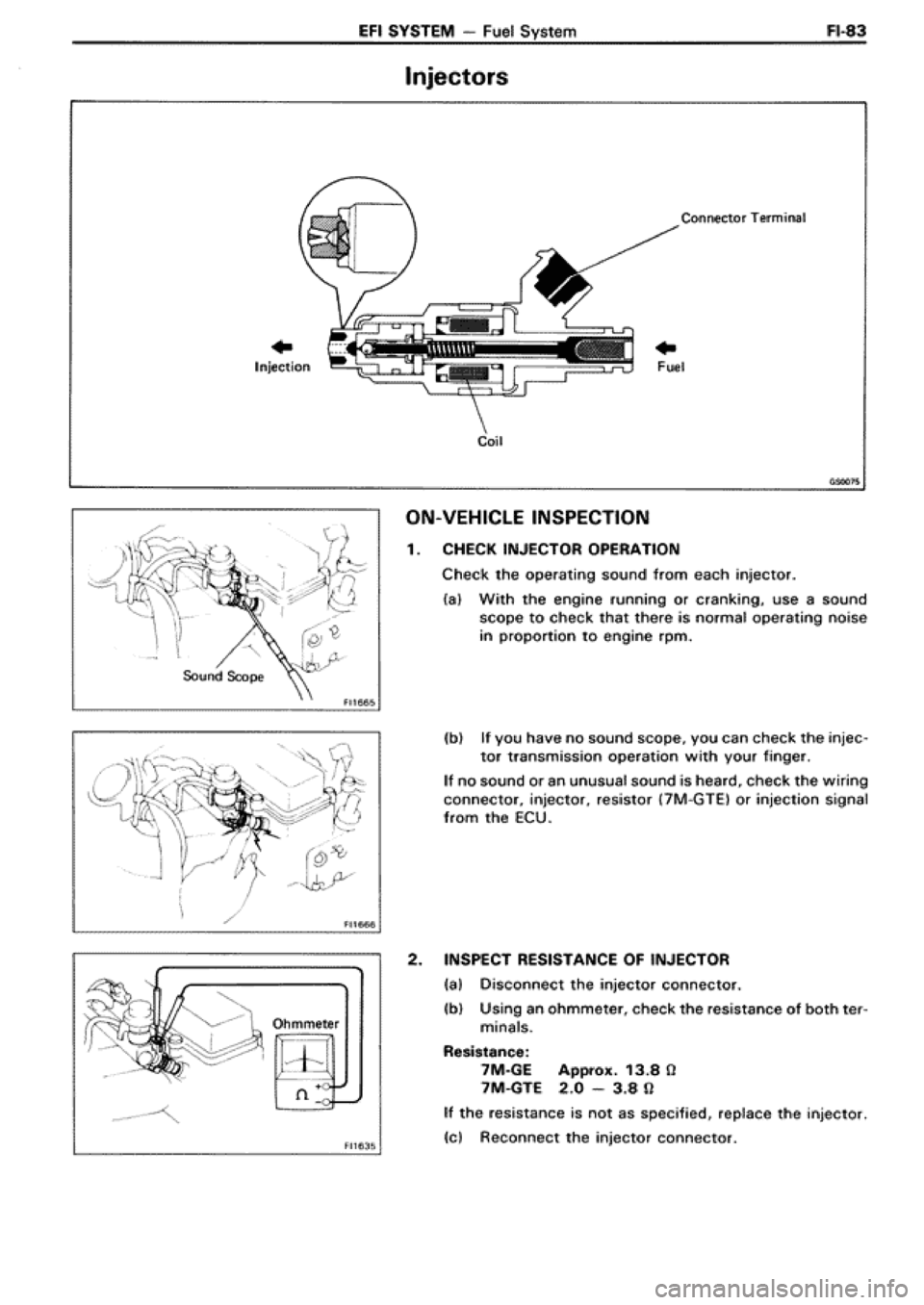 TOYOTA SUPRA 1990 3.G Workshop Manual TOYOTA SUPRA 1990 3.G Workshop Manual