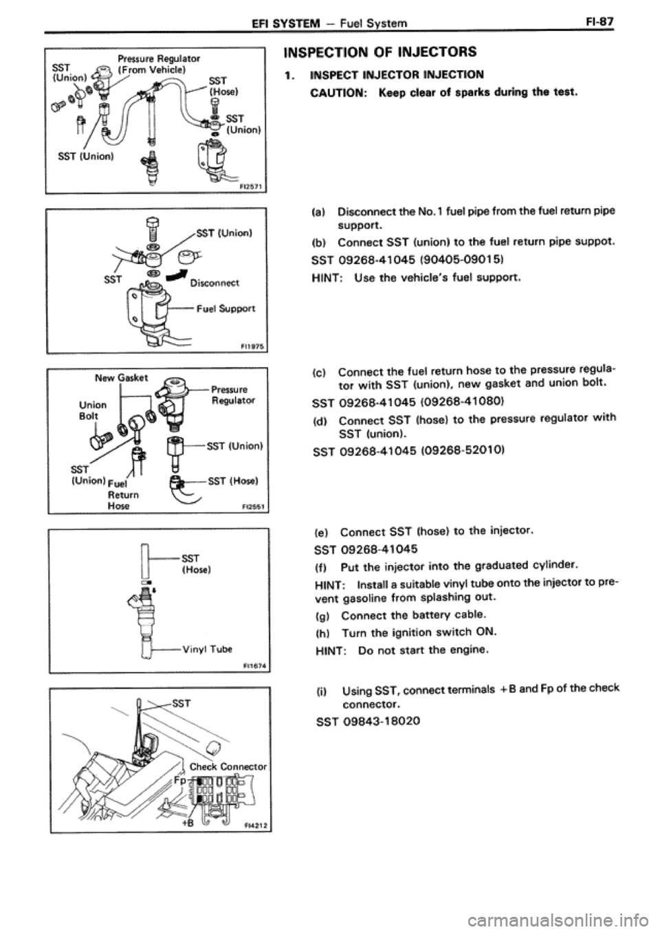 TOYOTA SUPRA 1990 3.G Workshop Manual TOYOTA SUPRA 1990 3.G Workshop Manual