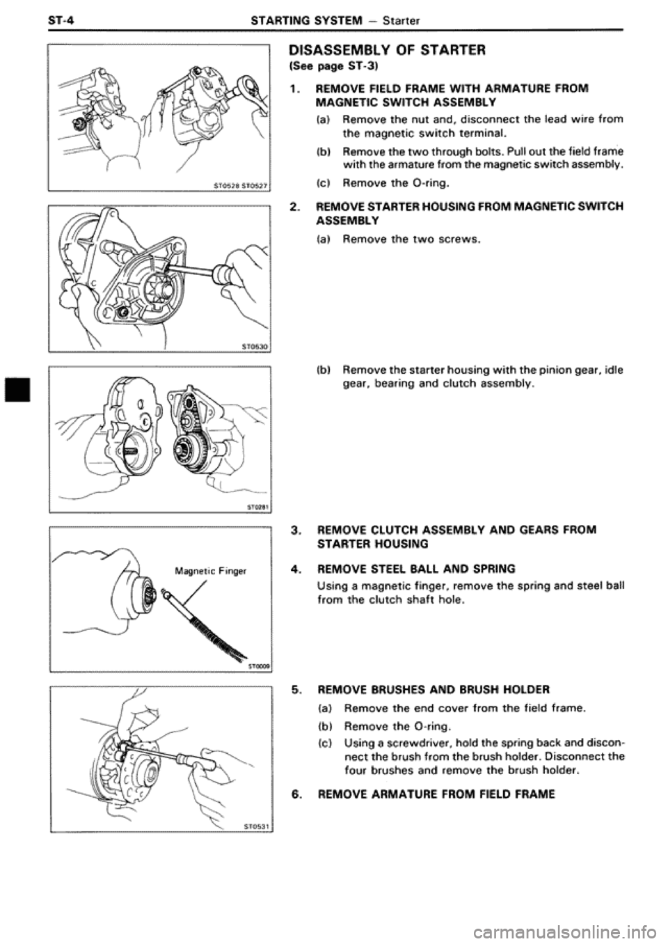 TOYOTA SUPRA 1990 3.G Workshop Manual TOYOTA SUPRA 1990 3.G Workshop Manual