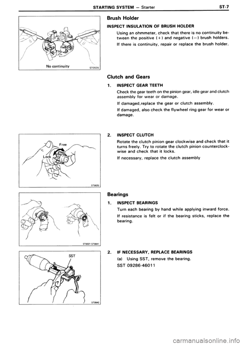TOYOTA SUPRA 1990 3.G Workshop Manual TOYOTA SUPRA 1990 3.G Workshop Manual