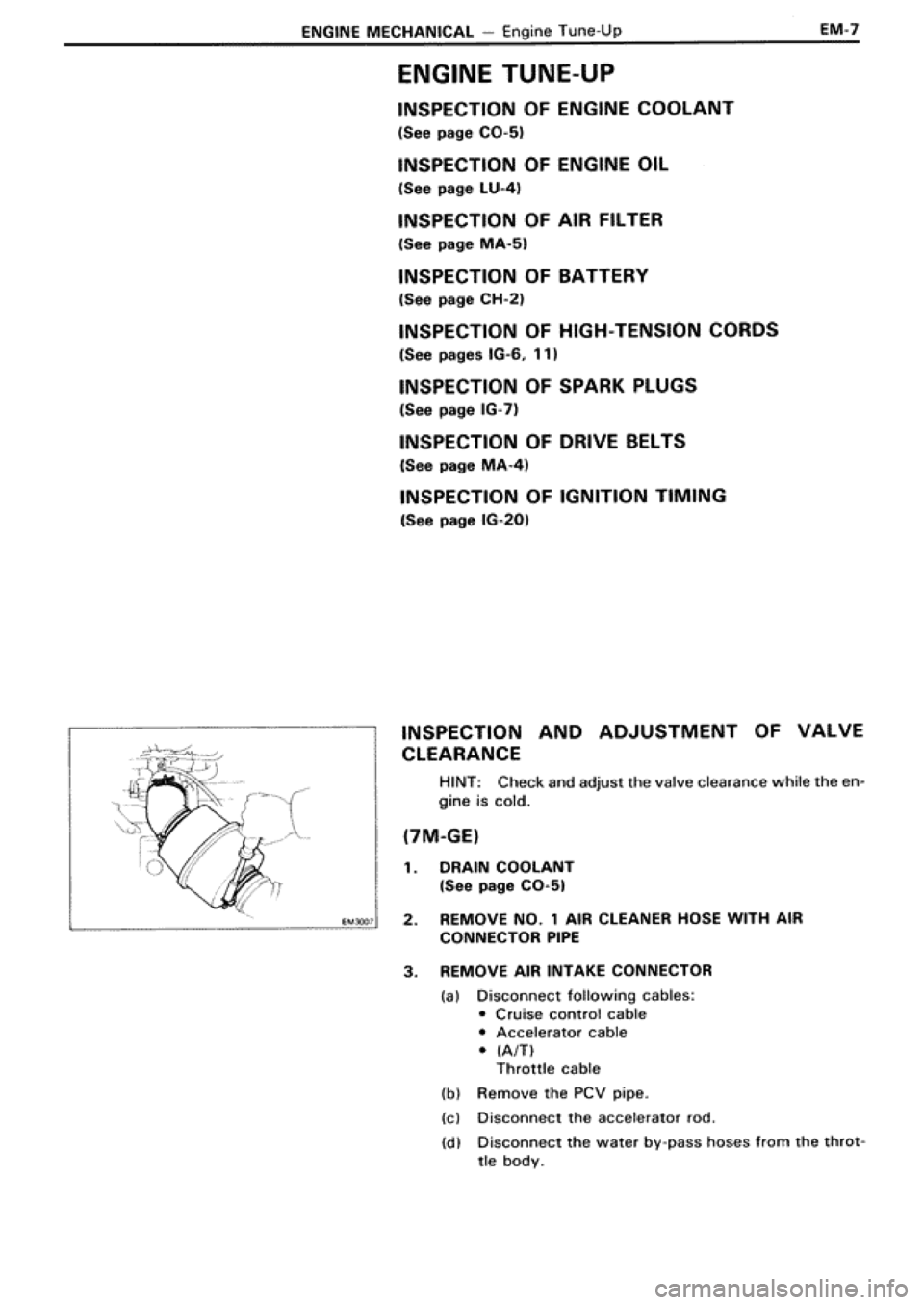 TOYOTA SUPRA 1990 3.G Owners Guide 