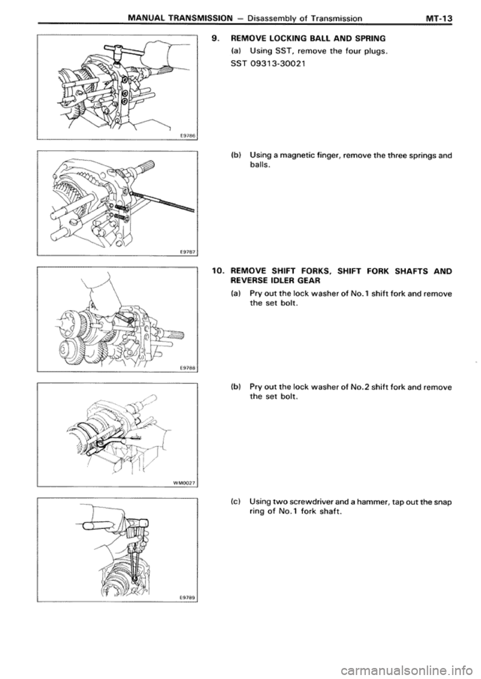 TOYOTA SUPRA 1990 3.G Workshop Manual TOYOTA SUPRA 1990 3.G Workshop Manual