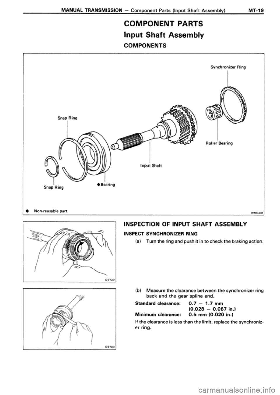 TOYOTA SUPRA 1990 3.G Workshop Manual TOYOTA SUPRA 1990 3.G Workshop Manual