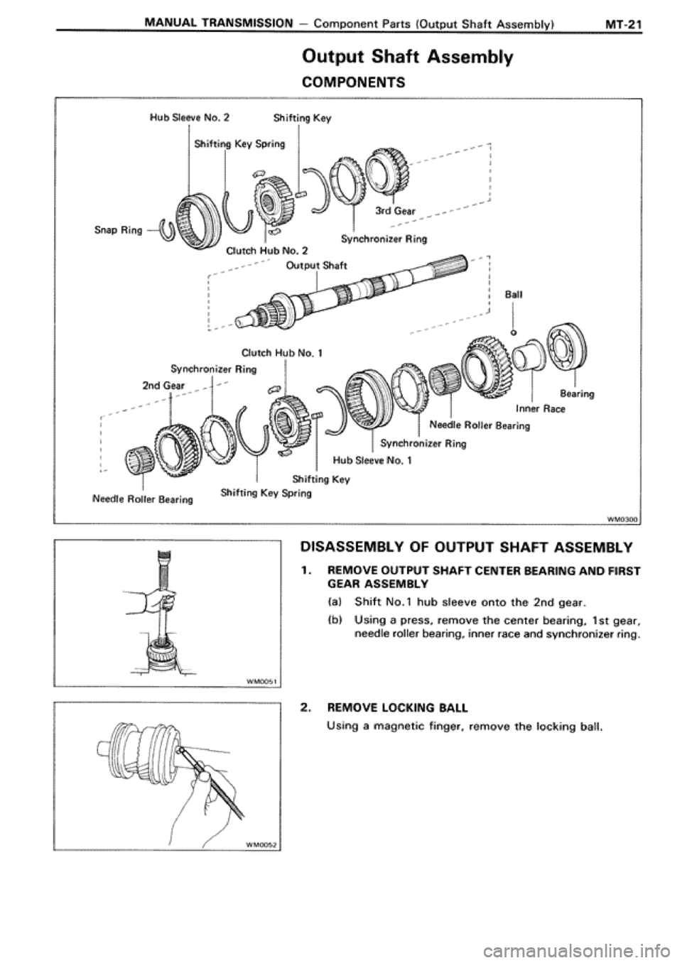 TOYOTA SUPRA 1990 3.G Workshop Manual TOYOTA SUPRA 1990 3.G Workshop Manual
