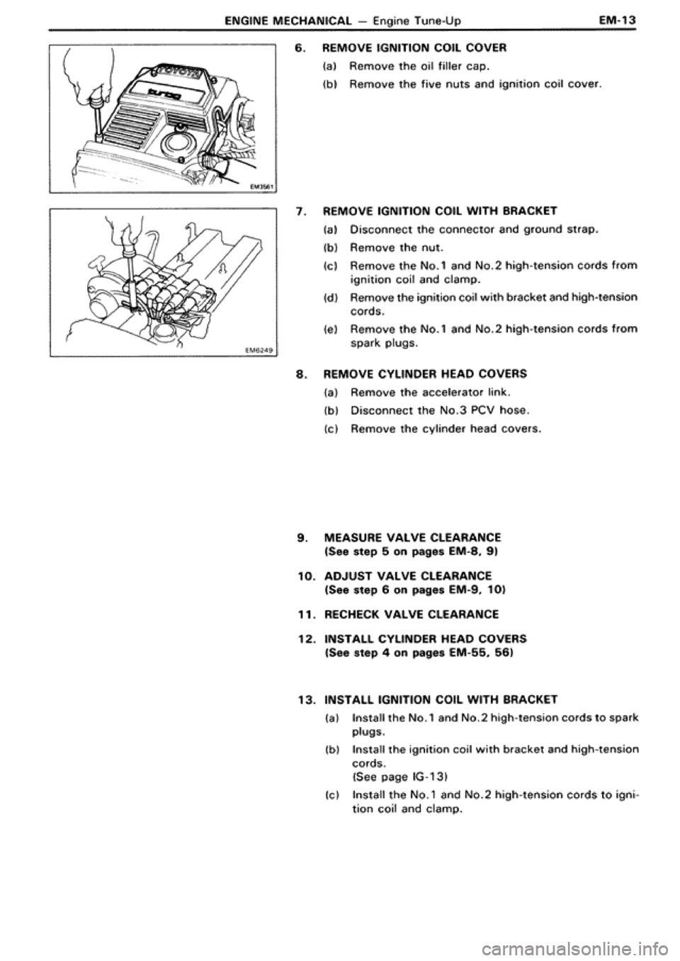 TOYOTA SUPRA 1990 3.G Service Manual 