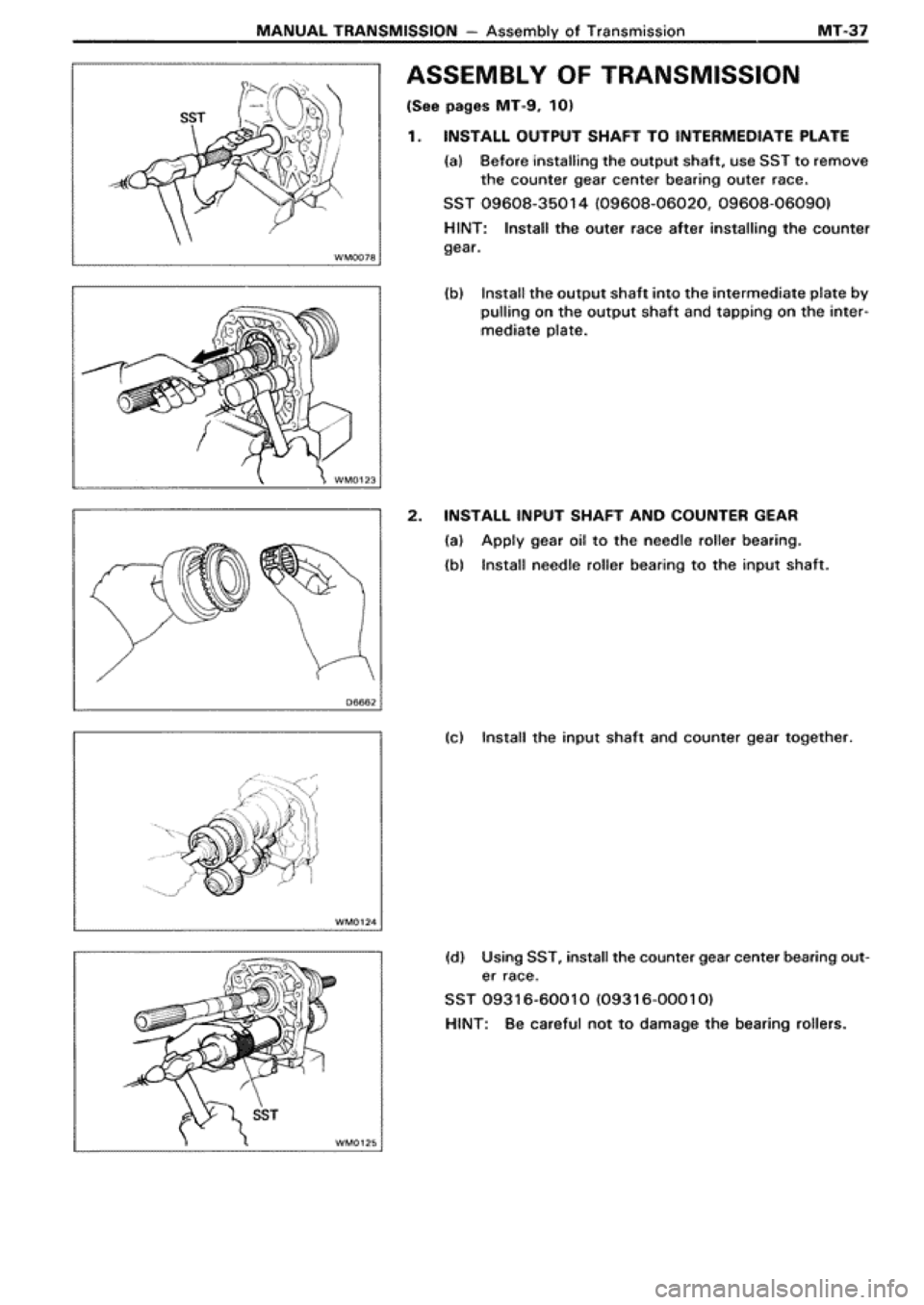 TOYOTA SUPRA 1990 3.G Workshop Manual TOYOTA SUPRA 1990 3.G Workshop Manual