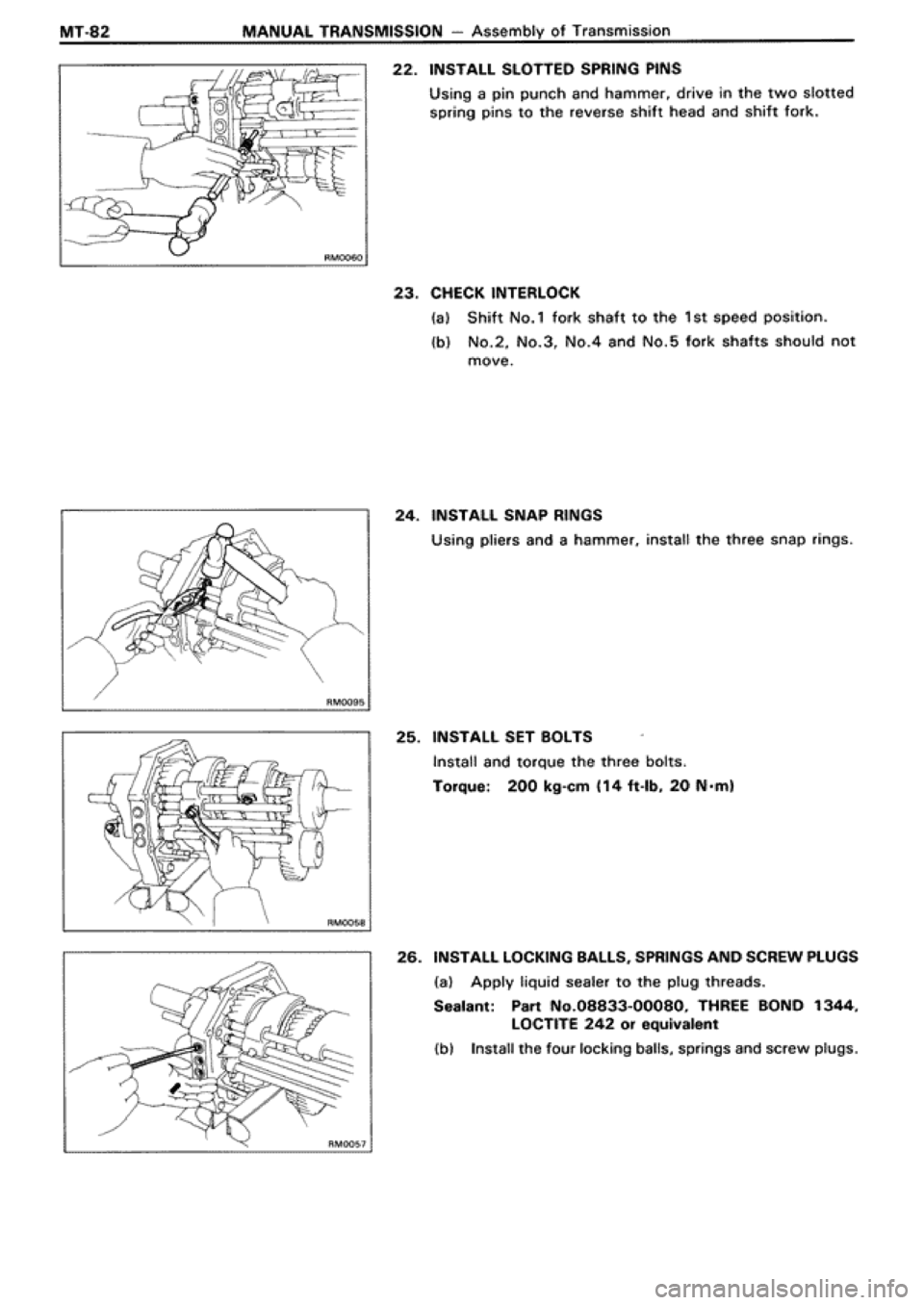 TOYOTA SUPRA 1990 3.G Workshop Manual TOYOTA SUPRA 1990 3.G Workshop Manual
