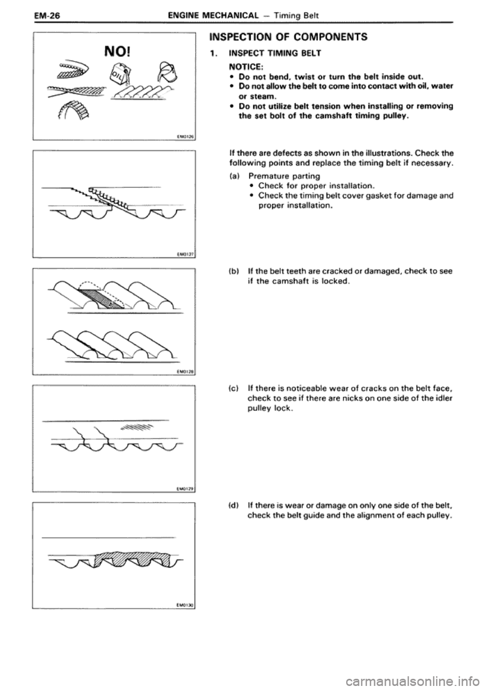 TOYOTA SUPRA 1990 3.G Repair Manual 