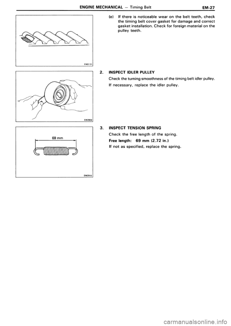 TOYOTA SUPRA 1990 3.G Repair Manual 