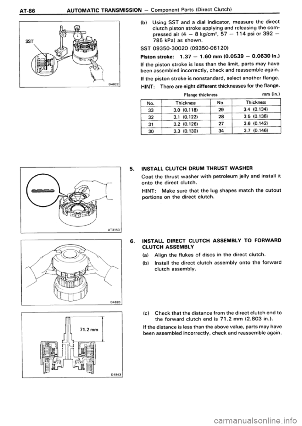 TOYOTA SUPRA 1990 3.G Workshop Manual TOYOTA SUPRA 1990 3.G Workshop Manual