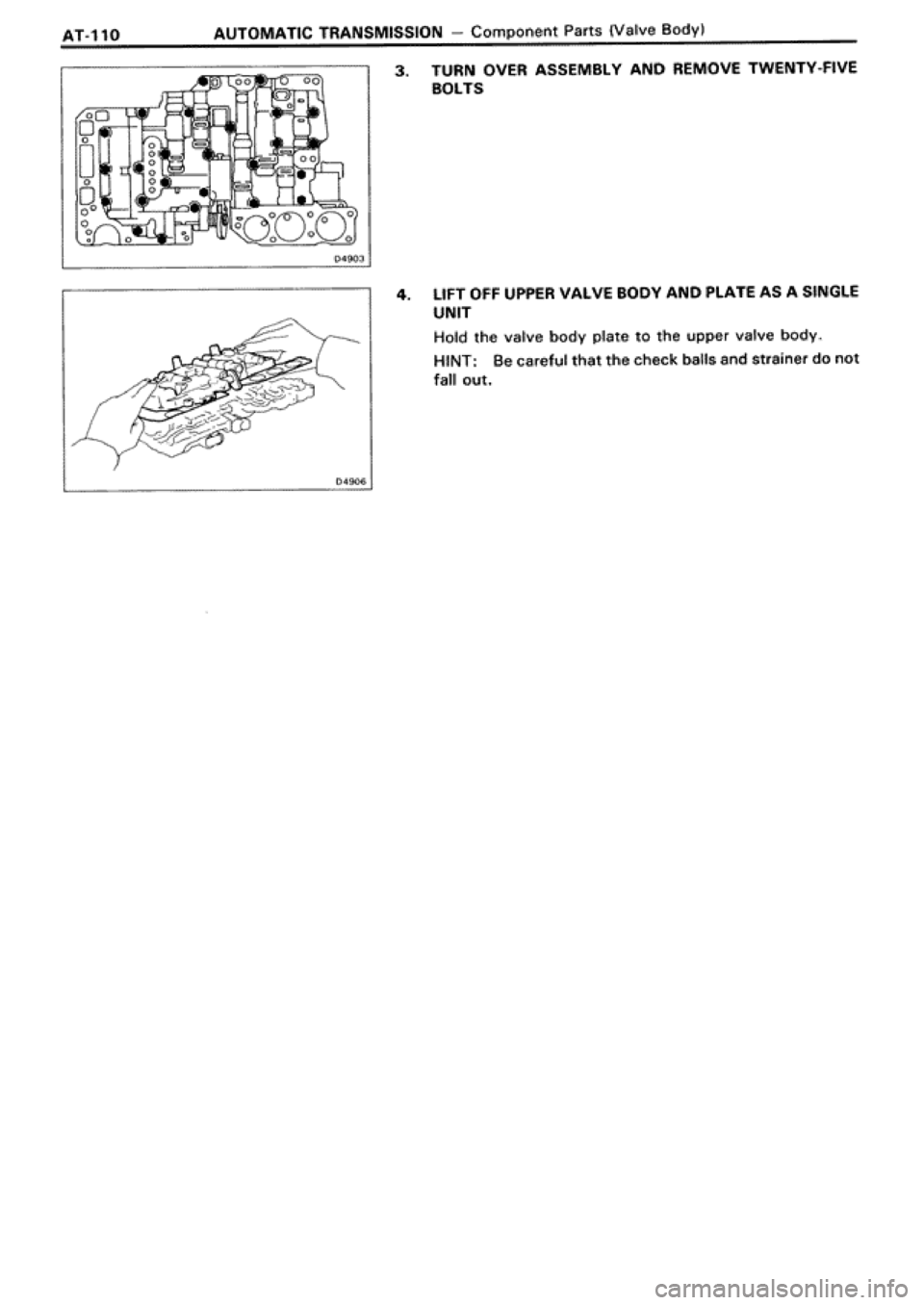 TOYOTA SUPRA 1990 3.G Workshop Manual TOYOTA SUPRA 1990 3.G Workshop Manual