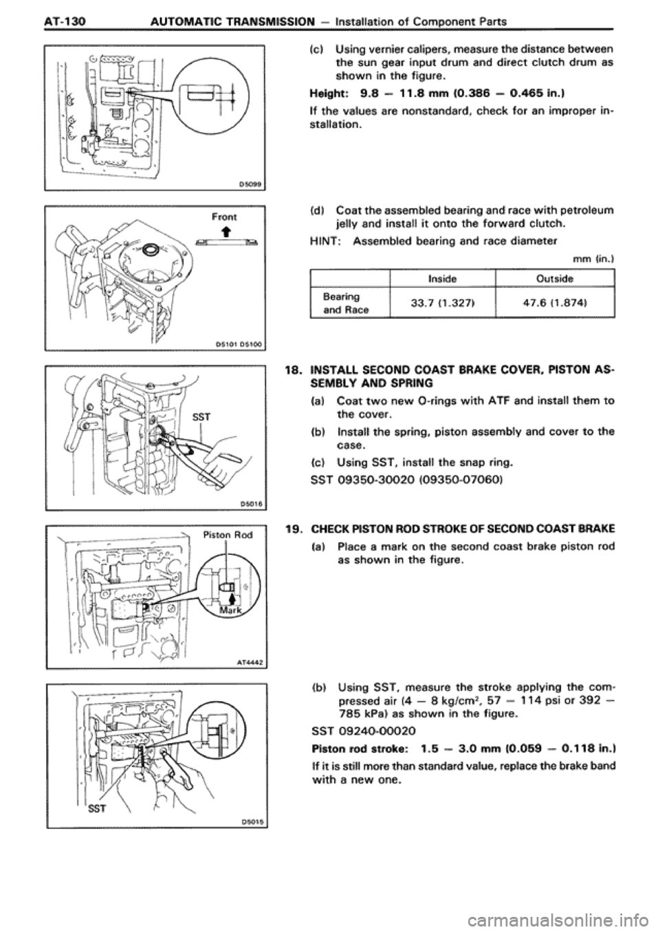 TOYOTA SUPRA 1990 3.G Workshop Manual TOYOTA SUPRA 1990 3.G Workshop Manual