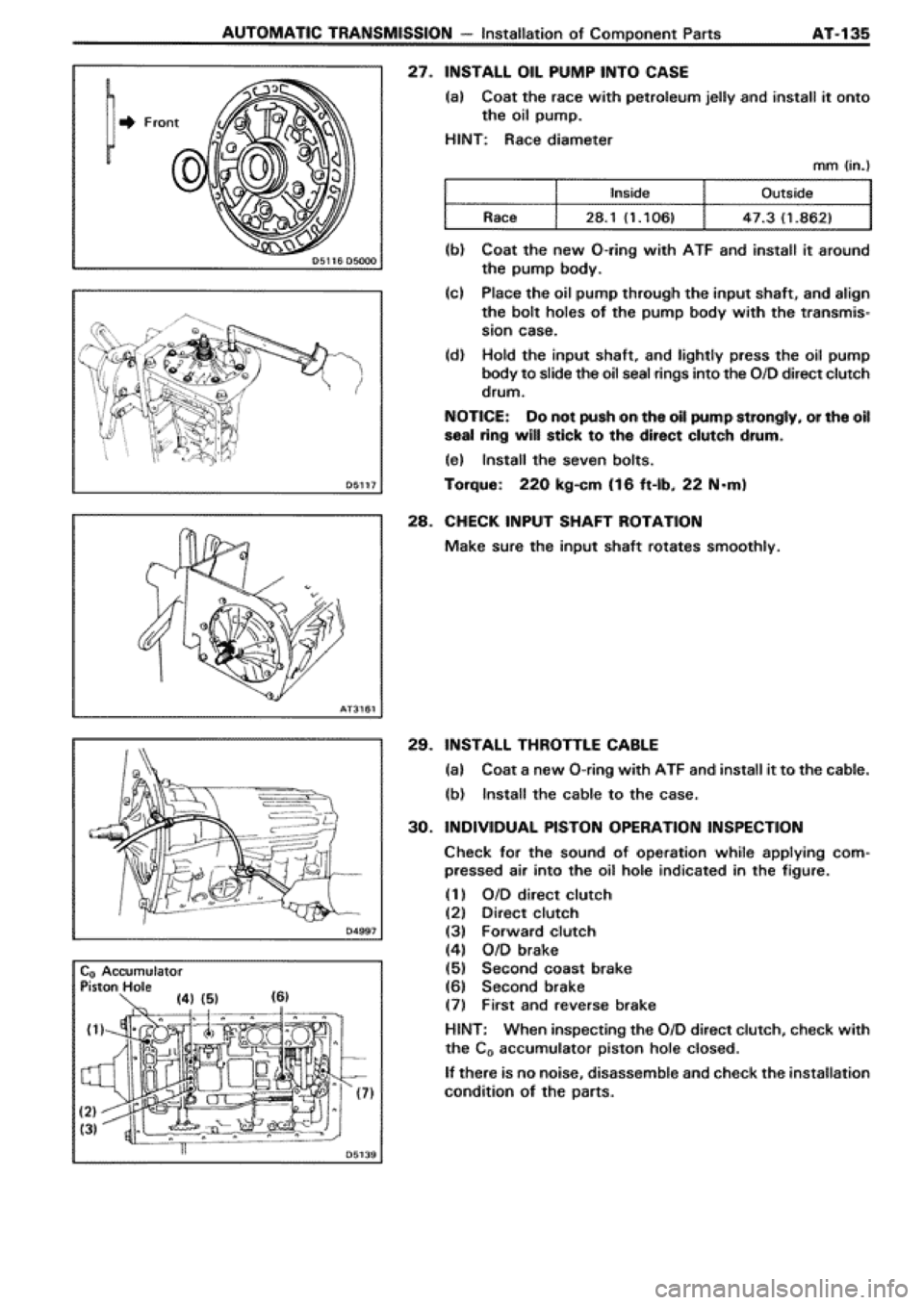TOYOTA SUPRA 1990 3.G Workshop Manual TOYOTA SUPRA 1990 3.G Workshop Manual