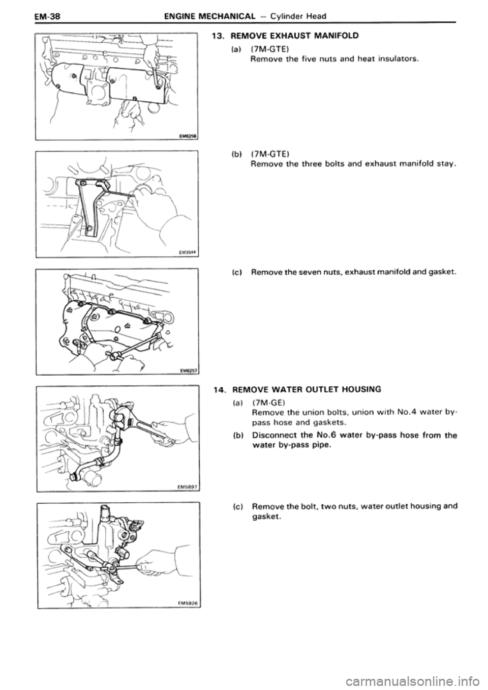 TOYOTA SUPRA 1990 3.G Repair Manual TOYOTA SUPRA 1990 3.G Repair Manual