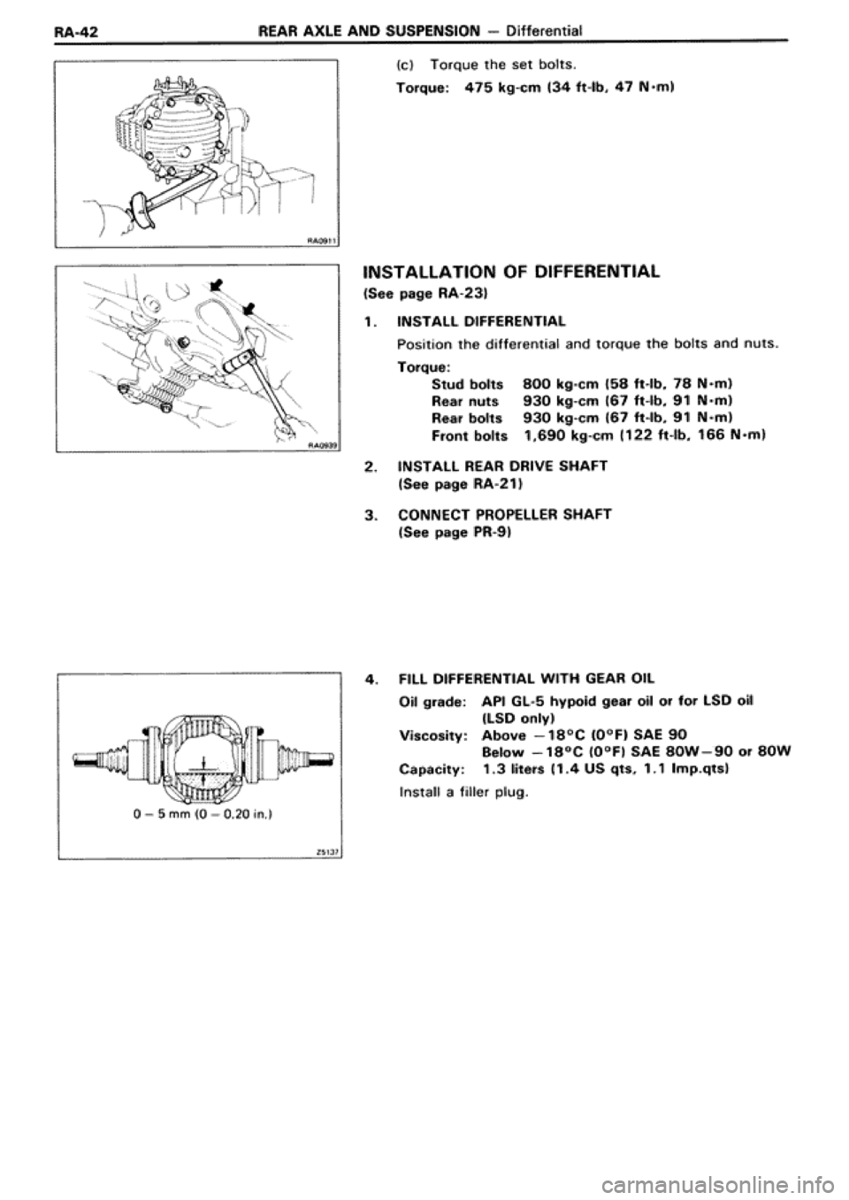 TOYOTA SUPRA 1990 3.G Workshop Manual TOYOTA SUPRA 1990 3.G Workshop Manual