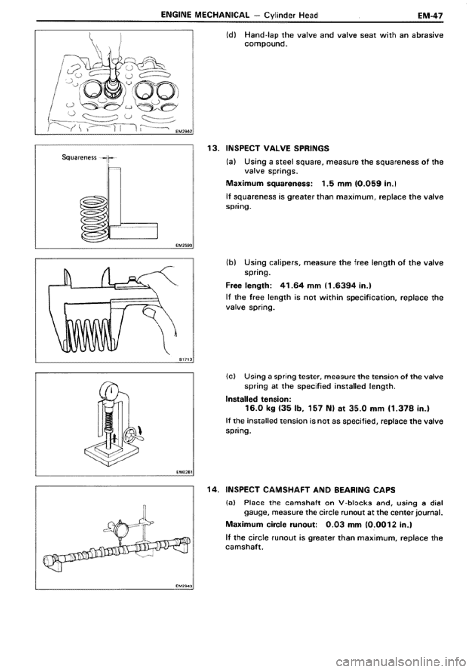 TOYOTA SUPRA 1990 3.G Manual PDF TOYOTA SUPRA 1990 3.G Manual PDF
