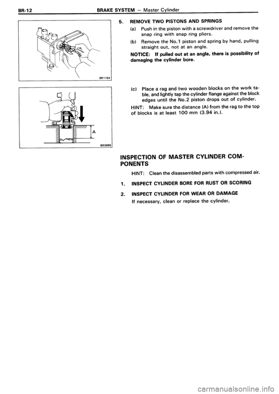 TOYOTA SUPRA 1990 3.G Workshop Manual TOYOTA SUPRA 1990 3.G Workshop Manual
