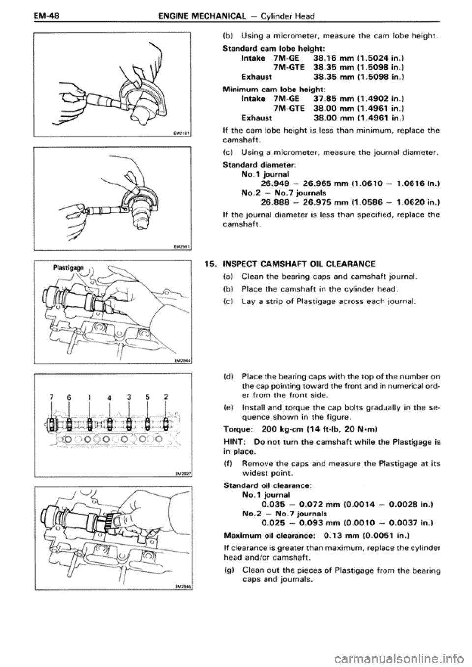 TOYOTA SUPRA 1990 3.G Manual PDF TOYOTA SUPRA 1990 3.G Manual PDF