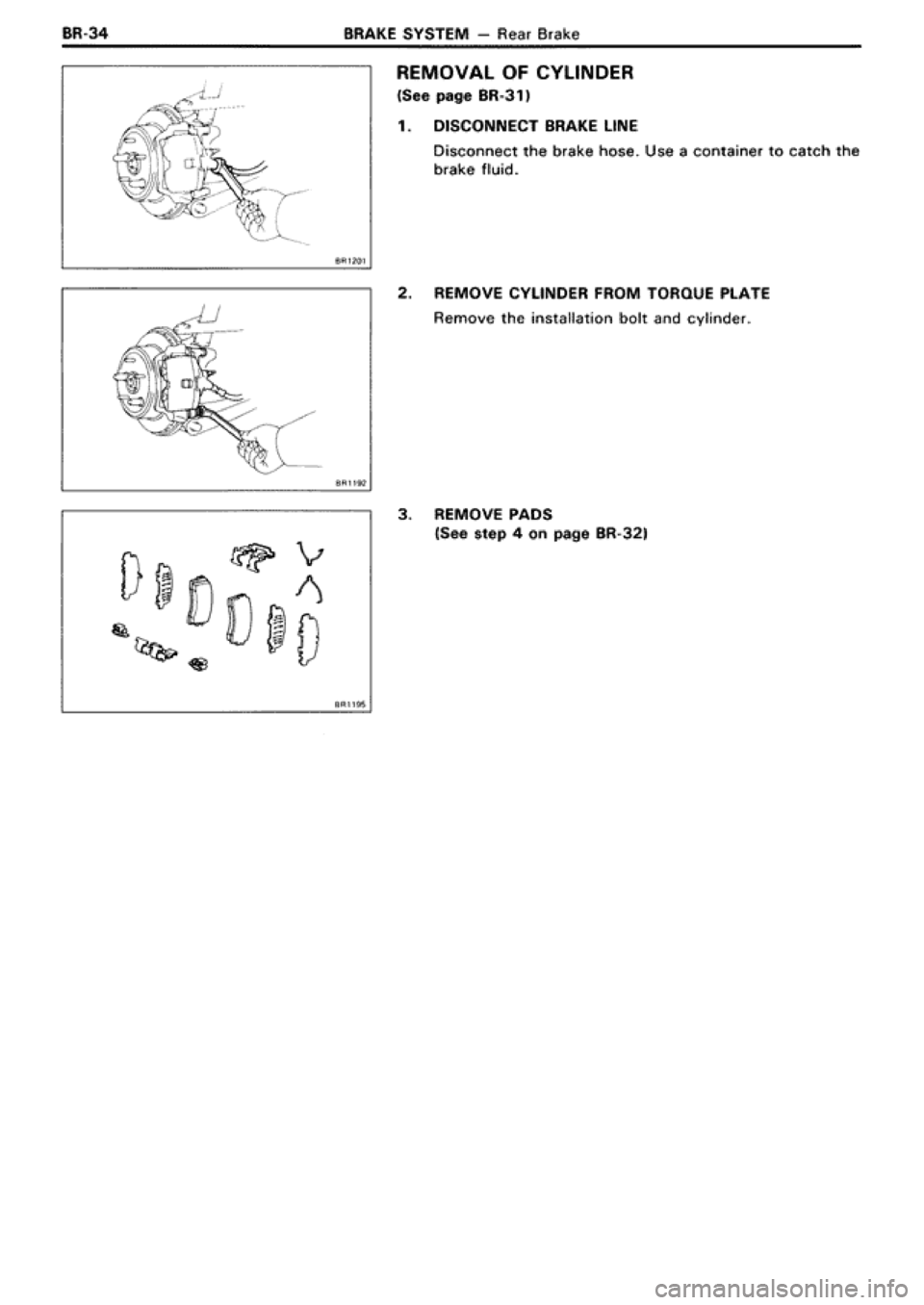 TOYOTA SUPRA 1990 3.G Workshop Manual TOYOTA SUPRA 1990 3.G Workshop Manual
